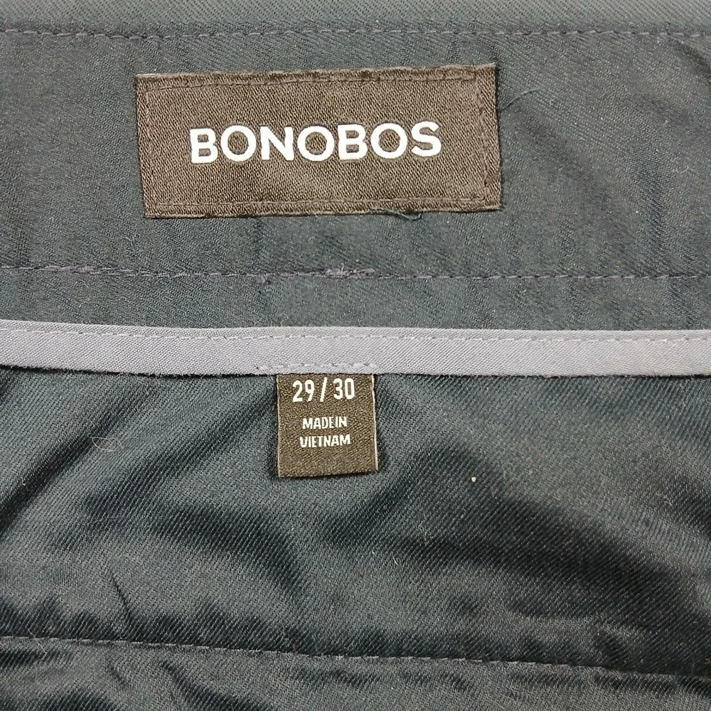 Bonobos‎ Weekday Warrior Men's 29x30 Navy Blue Monday Chino Slim Fit Stretch